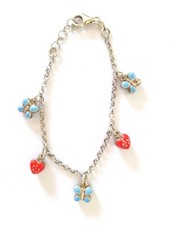 Bracciale bambina argento usato  Cremona
