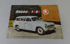 Prospektblatt broschüre skoda gebraucht kaufen  Jever