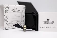 Trollbeads fiore pietra usato  Torino
