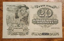Estonia 1932 krooni for sale  Austin