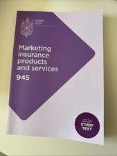 Marketing insurance products for sale  LONDON
