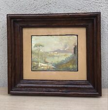 Quadro antico gouache usato  Calvizzano