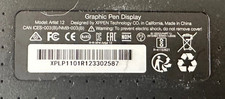 Tableta de dibujo XPPen Artist 12 negra con lápiz óptico, guante, cables y puntas extra segunda mano  Embacar hacia Mexico