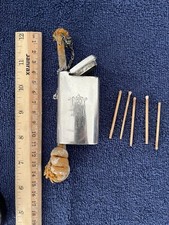 1800s silver tinder for sale  BATH