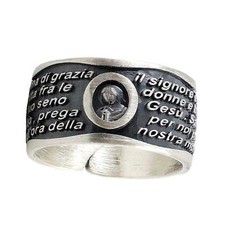 Anello con preghiera usato  Sarno