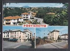 Cartolina portichetto vedutine usato  Italia