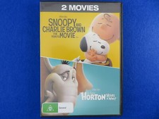 Snoopy And Charlie Brown/Horton Hears A Who - DVD - Região 4 - Postagem rápida!! comprar usado  Enviando para Brazil
