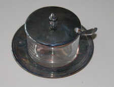 Marmeladendose glas versilbert gebraucht kaufen  Seeheim-Jugenheim