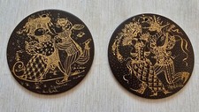 Wandteller sammelteller braun gebraucht kaufen  Harsum