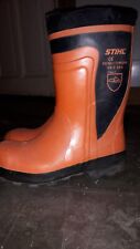 Verkaufe schnittschutz stiefel gebraucht kaufen  Oppach