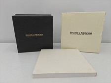 Conjunto de caixa de relógio Baume & Mercier manual travesseiro cartão genuíno Genebra 1830 vintage comprar usado Conjunto de caixa de relógio Baume & Mercier manual travesseiro cartão genuíno Genebra 1830 vintage comprar usado  Enviando para Brazil