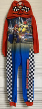 Pijama de lã Mario Kart masculino com capuz terno união, 6/7, usado comprar usado  Enviando para Brazil