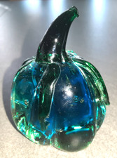 Glasfigur kürbis skulptur gebraucht kaufen  Hohenwestedt