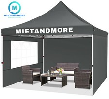 3x3m pavillon grau gebraucht kaufen  Engelskirchen