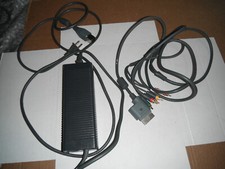 Cabo de fonte de alimentação gorda oficial Microsoft Xbox 360 adaptador de tijolo cabo hd av comprar usado  Enviando para Brazil