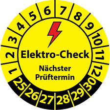 Prüfplakette elektro check gebraucht kaufen  Wettenberg
