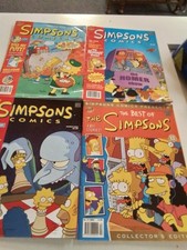 Simpsons comics collection for sale  UK