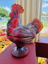 Vintage red amberina for sale  USA