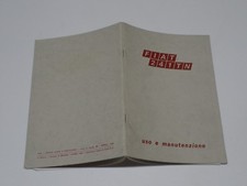Libretto uso manutenzione usato  Villar Focchiardo