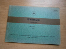 Mercedes Benz UNIMOG Type M 130, originale Motor-Ersatzteilliste Ausgabe B, 1971 comprar usado  Enviando para Brazil