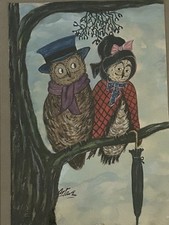 Vintage owls christmas for sale  Brooklyn