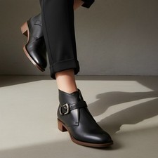 Church’S Baylee Negro Botines de Piel Mujer US 8 Eu 38 Zapatos de Diseño Nuevo, usado comprar usado  Enviando para Brazil