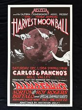 1984 Harvest Moon Ball pôster concerto dinossauros ASSINADO Pat Ryan Homegrowers Assc comprar usado  Enviando para Brazil