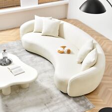 Modern curved sofa for sale  Thorofare