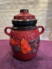 Rumtopf vintage lidded for sale  CHESTERFIELD