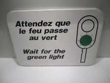 Panneau tôle signalisation d'occasion  Bourg-lès-Valence