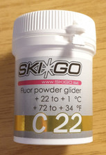 Skigo c22 fluorpulver gebraucht kaufen  Osterhofen