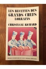 Recettes grands chefs d'occasion  Rouffach