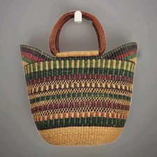 Woven multicolor basket for sale  Hendersonville
