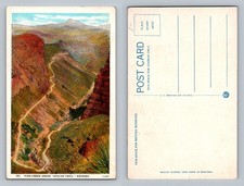 Cartão postal vintage Apache Trail, AZ-Arizona, Fish Creek Grade Canyon Scenic View comprar usado  Enviando para Brazil