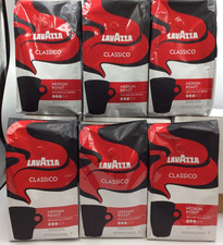 Café moído Lavazza Classico, torrado médio, 20 oz, estojo de 6 sacos, abril/2026 comprar usado  Enviando para Brazil