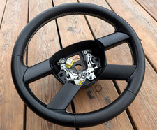 Volante de couro NOVO para VW Volkswagen Touran 1T1 Tiguan Polo 03-06 branco comprar usado  Enviando para Brazil