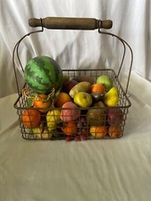 Vintage wire basket for sale  Greenwood