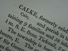 Derbyshire ticknall repton for sale  UK
