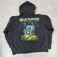 IRON MAIDEN WHERE BACK IN TIME WORLD TOUR 2008 CONCERTO Bravado HOODY Tamanho XL  comprar usado IRON MAIDEN WHERE BACK IN TIME WORLD TOUR 2008 CONCERTO Bravado HOODY Tamanho XL  comprar usado  Enviando para Brazil