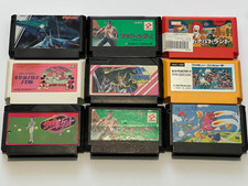 Famicom Bundle 9 Games Konami Good Condition NTSC J FC NES na sprzedaż  PL