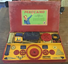 Meccano boîte bleu d'occasion  Martinvast