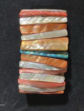 Vintage perlmutt muschel gebraucht kaufen  Essen