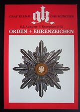 Auktionskatalog rden ehrenzeic gebraucht kaufen  Gießen