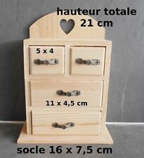 Petit meuble tiroirs d'occasion  Pézenas