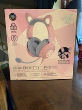 Usado, Razer Kraken Kitty V2 Pro fone de ouvido supra-auricular para jogos com fio - quartzo completo com caixa comprar usado  Enviando para Brazil