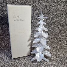 Frosted acrylic christmas for sale  NEWCASTLE UPON TYNE