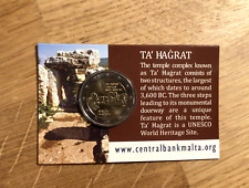 2 euro BU Malte 2019 Temple - Ta Hagrat commémorative poinçon corne d'abondance comprar usado  Enviando para Brazil