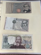 Banconote lire italiane usato  Somma Vesuviana