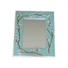 Miroir céramique émaillée d'occasion  Roanne
