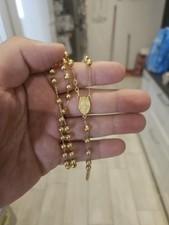 Rosario oro carati usato  Città del Vaticano